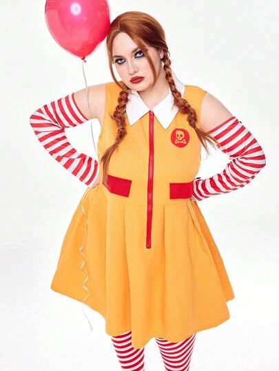ROMWE Avant Plus Size Cosplay Clothing, Halloween