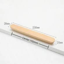 胡桃木家具拉手抽屉把手厨柜把手长拉手橱柜和抽屉把手衣柜拉手