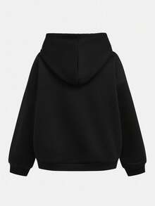 SHEIN Teen Girls Sweatshirt Set, Street Sports Casual Campus Leopard Print Pattern Pullover Sweatshirt And Leopard Print Pants/Spring/Autumn/Christmas,Holiday/Family Day/Happy New Year - Multicolor - View 9