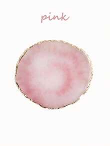 1pc Jewelry Display Tray With Metal Trim, ABS Jewelry Showcase Tray For Necklaces, Bracelets, Rings, Earrings Back To School