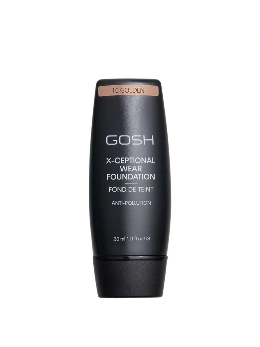 GOSH Copenhagen X-Ceptional Wear Foundation 16 Golden 35 Ml - 16 Golden - View 1