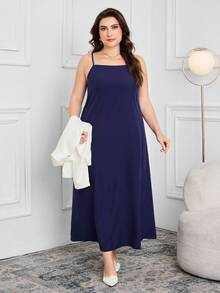 Modelyn 大码女式秋季贴花装饰泡泡袖夹克和吊带裙优雅套装 - 彩色 - 查看 5