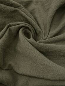 SHEIN Maternity Solid Color Button Design Drawstring Waist Pocket Casual Jumpsuit Pregnant Outfits Maternity Clothes Jumpsuits Maternity Jumpsuits Pregnancy Outfit Maternity Overalls Winter Clothes Chic