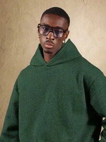 SUMWON Men Hoodies,Vintage Loose Round Neck Sweatshirt - Stylish Brown, Perfect For Casual Occasions, Must-Have For Holidays, Luxe Brand, Ideal For Summer And Autumn Outfits