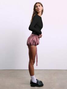 Nöista Spring-Summer Women Casual White Slim Fit Long Sleeves Stretch Base Top With Round Neck For New Year - Black - View 10