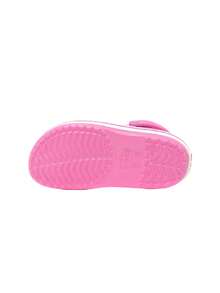 Crocs Crocband Kids Clog Party Pink 204537 - Pink - View 3
