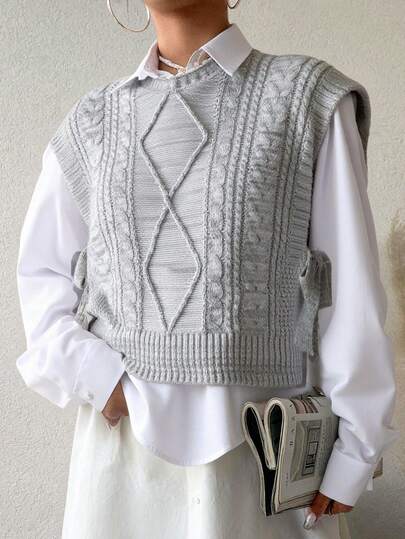 Damski kardigan z guzikami z przodu i złotym guzikiem