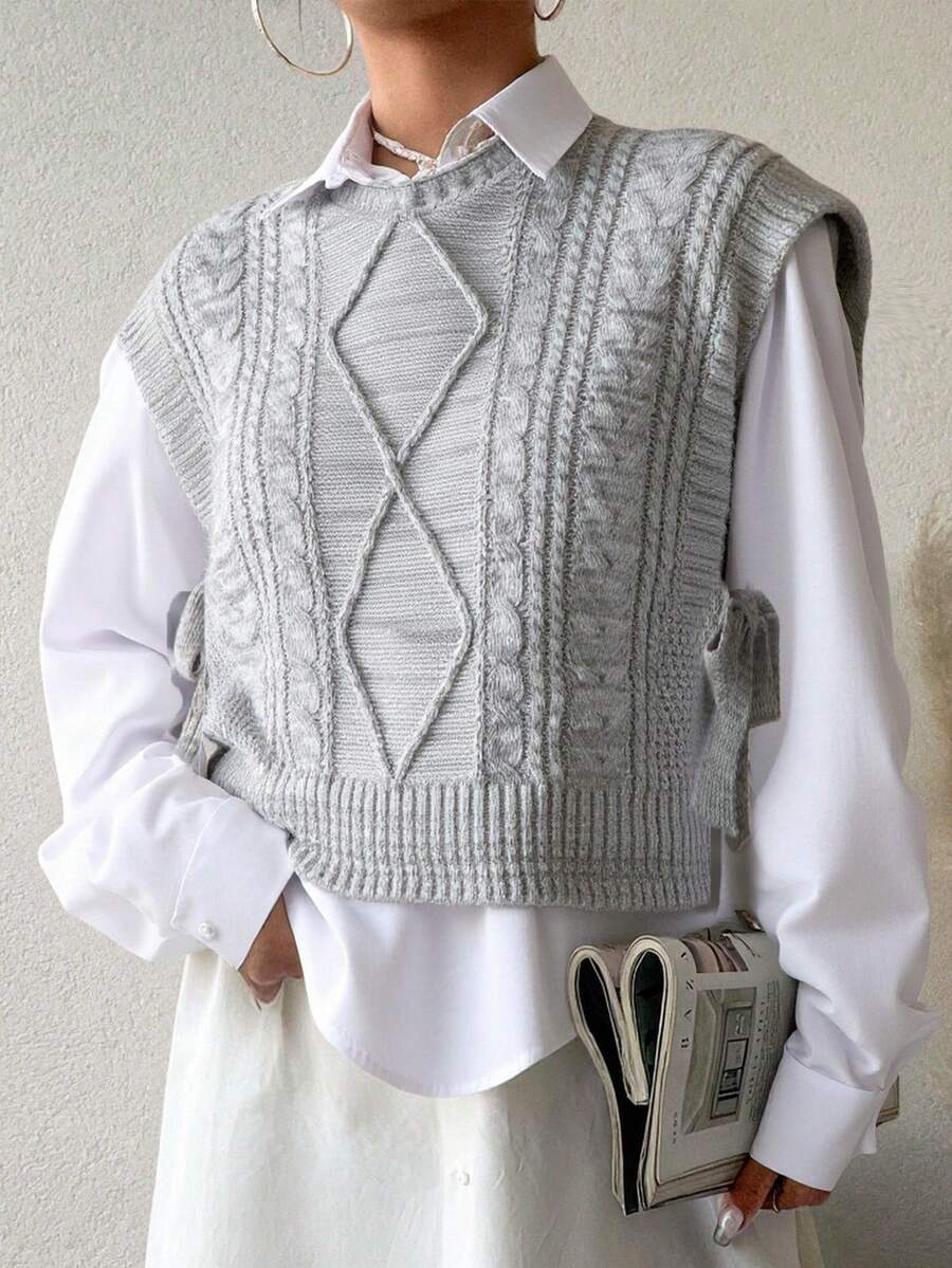 EURMUSE Damski kardigan z guzikami z przodu i złotym guzikiem