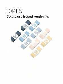 1/6/10/30PCS橡皮擦小学生橡皮擦儿童橡皮擦4B美术用品盒学生用橡皮擦彻底清洗 - 彩色 - 查看 10