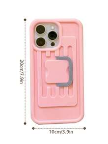 Zazumi 1PC  Phone Case Creative Storage Box Can Be Worn Across The Body For Outdoor Use, Plastic Material Is Lightweight. - Multicolor - View 6