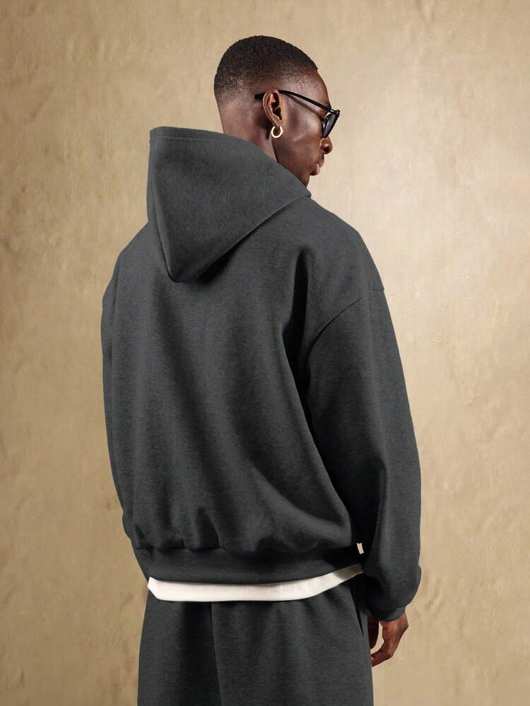 Essential Oversize-Kapuzenpullover mit Kordelzug