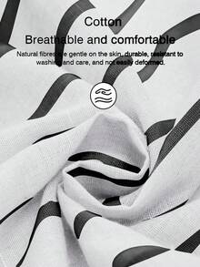 Almamuse Blue & White Striped Shirt, Comfortable For Commuting And Casual Daily Wear, Spring/Summer Women Trousers Cotton Clothing Women Wide Leg Pants Women Pleated Pants Wide Pants - White - View 3