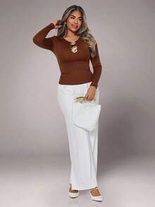 Xyvia Halloween Women T-Shirts Fall Cloth For Women - Brown - View 5