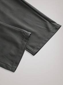 Officeau Herren atmungsaktive, weiche gerade geschnittene lässige Hosen, locker und einfach, formelle Businesshose, Herbst, Winter, Herrenhose im Stil des alten Geldes