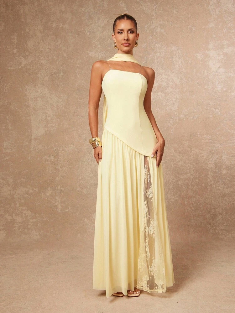 champagne gold party dress Picture Color – SELINADRESS Soft and elegant White Plus Size Dresses SEO:Light Blue Colour:TAWNY PORT