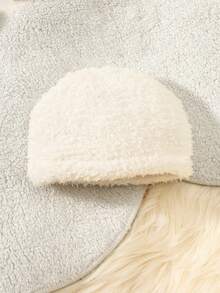 Autumn New Newborn Baby Long Sleeve Tie Jumpsuit Infant Monk Costume Spring Autumn Jumpsuit + Hat 2pcs Set Plush Baby Clothes Neutral Unisex Fall Winter - Beige - View 6