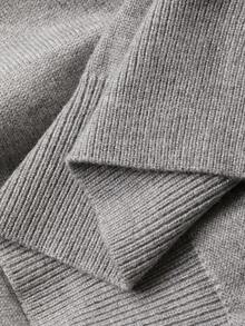 Livesso 女士秋季二合一毛衣和休闲裤套装 - 灰色 - 查看 7