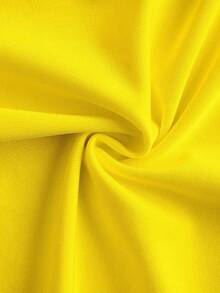 SHEIN EZwear Women's Brazil Pattern Printed Yellow Casual Sexy Tight Camisole Top, Suitable For Summer Back To School - Yellow - View 6