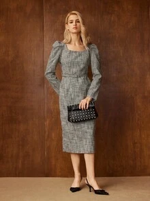 MOTF PREMIUM 女士时尚优雅手提包，钻石，适合聚会、派对、日常场景等 - 銀色 - 查看 7