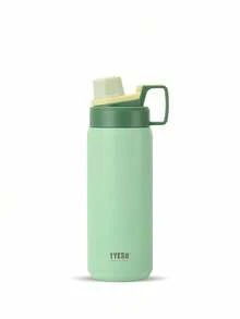 Cirelle 优质 750 毫升不锈钢宽口杯，健身补水伴侣，三层真空隔热，防漏防汗，登山扣，淡粉色、薄荷绿、白色 - 彩色 - 查看 22