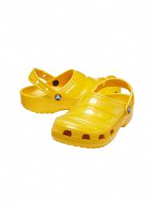 Crocs Classic Kids Neo Puff Clog Yellow CR206647 - Yellow - View 4