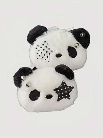 5pcs Pink & White Kawaii Cute Kitty Angel Wings, Y2K Simple Striped Retro Polka Dot Embroidered Cat Claw Paw Hair Clips, Anime Hair Accessories Set, Great For Gifts