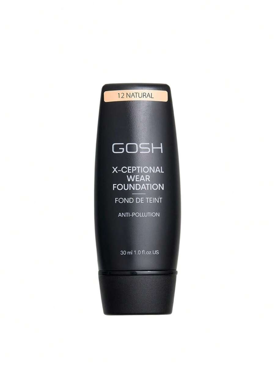 GOSH Copenhagen X-Ceptional Wear Foundation 12 Natural 35 Ml - 12 Natural - View 1