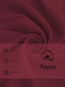 Aalyst 女士法式优雅时尚休闲宽松亚麻混纺衬衫夹克配腰带，轻盈春秋冬季，适合度假、通勤 - 酒紅色 - 查看 4
