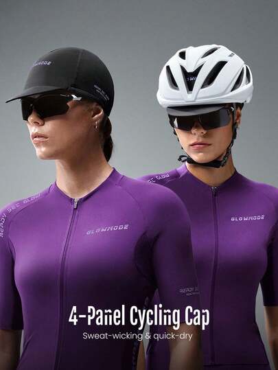 GLOWMODE Gorra de ciclismo transpirable, ligera y de secado rápido, diseñada para el entrenamiento y el gimnasio