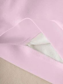 BABY SHARK X SHEIN 女婴休闲日常通勤可爱卡通鲨鱼印花套头衫，秋季/春季 - 白色 - 查看 3