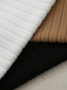 SHEIN LUNE 3 件套女式高领长袖紧身 T 恤，黑色、卡其色、白色，罗纹针织面料，百搭款式，适合日常、通勤和办公室穿着，秋冬季