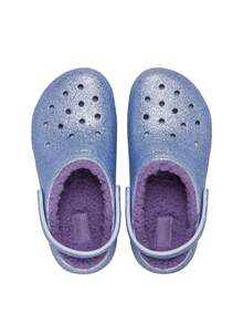 Crocs Classic Kids Lined Clog Blue CR207462 - Multicolor - View 5