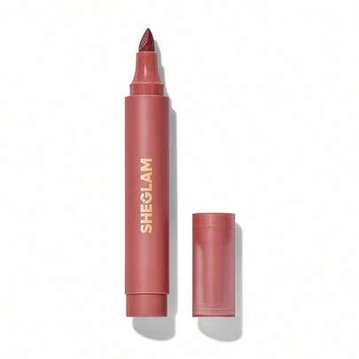SHEGLAM Love Stained Lip Tint Marker-It Girl Matte Wine Lip Stain Pen Hochpigmentierter, Langanhaltender Lipliner KonturentöNung Lippen-Makeup Goth Lip Liner Marke SchöNheit Make-Up Kosmetik FüR Damen MäDchen Perfekt FüR Sommer FrüHling Ideal FüR Y2K Schick Elegant Mode Geeignet FüR Geburtstag Muttertag Geschenk Festival Party Fertig Beste Farbe
