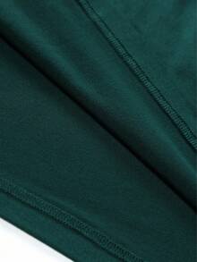 Manfinity Homme Plus Size Men's Casual Versatile Letter Print T-Shirt, Summer