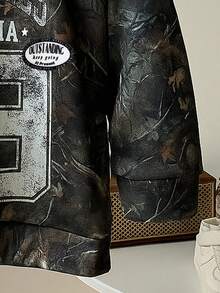 SHEIN Playful Pals Infant/Baby Boy Halloween Day Of The Dead Letter Print Crew Neck Long Sleeve Pullover Sweatshirt, Baby Sweatshirt, Top, 6M-3T, Street Casual Sweatshirt, Baby Boy Autumn/Winter Halloween Sweatshirt Baby Boy Jersey Los Angeles Baby Boy Jersey Boys Camo Sweatshirt Baby Boy Camo Sweatshirt Baby Boy Camo Clothes Fall - Multicolor - View 3