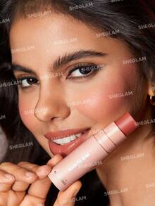 SHEGLAM Snatch 'N' Blush Stick-Dreamer Cream Blush Waterproof Long Lasting High Pigment Non-Fading Non-Greasy Glowing Lasting Women Beauty Makeup Blush Brand Beauty Makeup Face Paint Cosmetic For Women Girls Perfect For Winter Spring Ideal For Y2K Fancy Fashion Suitable For Birthday Gift Party Ready Best Color - Dreamer - View 2