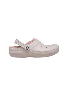 Crocs Classic Lined Unisex Clog Quartz CR203591 - Pink - View 1