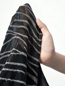 Maija Women's Zebra Print Mesh Round Neck Long Sleeve Bodysuit Fall Clothes For Women Halloween Costumes Cosplay Black Bodysuit - Black - View 9