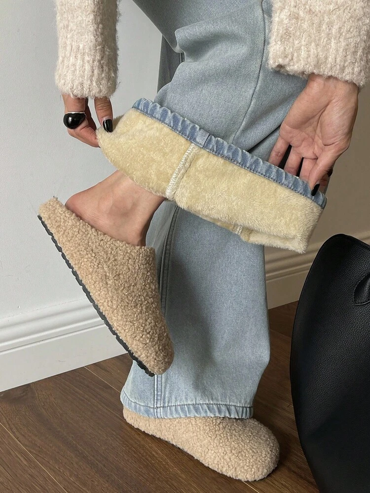 Women's Regular Waist Straight Leg Jeans, Casual Thermal Lined Denim Pants Thermal Lined,Winter