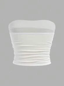 SHEIN 2pcs/Set Teen Girl Seamless Casual Comfortable Soft Bras Fall Winter - Multicolor - View 5