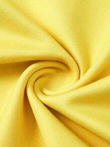 SpongeBob SquarePants | SHEIN 2 件套青少年男孩卡通图案圆领插肩袖长袖 T 恤和宽松针织裤睡衣套装 - 藏蓝色 - 查看 6