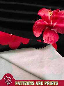 SHEIN BAE Váy ngắn Bandeau in hoa dành cho nữ, phù hợp cho kỳ nghỉ hè trên bãi biển/Váy Phục sinh/Váy thanh lịch cho tiệc tùng/Váy cho nữ Trang phục thanh lịch/Lễ phục sinh/bãi biển dành cho nữ/Trang phục nghỉ mát cho nữ/Váy Phục sinh cho nữ/Váy Phục sinh/Váy thanh lịch cho tiệc tùng/Váy cho nữ Trang phục thanh lịch/Lễ phục sinh/bãi biển dành cho nữ/Trang phục nghỉ mát cho nữ/Váy Phục sinh cho nữ/Váy Tốt nghiệp/Áo ống,Váy mùa hè cho nữ Váy sang trọng - màu đen - Xem 3