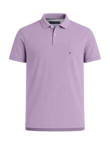 Tommy Hilfiger 1985 Regular Fit Men's Polo Shirt Purple - Lilac Purple - View 1