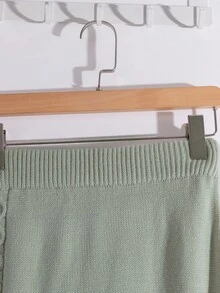 GlowEve Women Sweater Skirts - Green - View 5