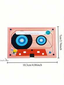 1pc Tape Recording Greeting Card Wedding Invitations Cassette Tapes Casettes Tape Voice Recordable Talking Audio Greeting Birthday Greeting Blessing Greeting Cards Cards.