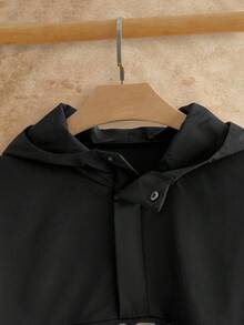 Manfinity NXTstreet Men's Casual Woven 3M Reflective Print Jacket, Suitable For Everyday Wear, For Fall Winter