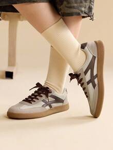 CUCCOO EASI 女士米色休闲运动鞋