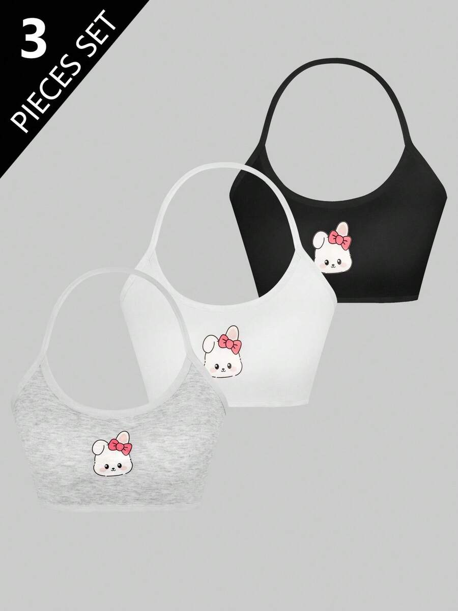 Back To School Fashion  Tween Girls Bras And Bralettes Fall Winter - Multicolor - View 1