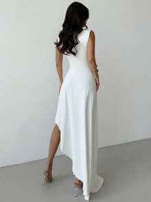 Women Midi Dresses - 白色的 - 查看 6