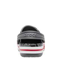 Crocs Bayaband Seasonal Printed Kids Clog Grey CR206178 - Grey - View 5